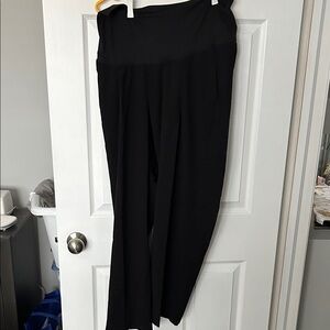 Elegant Black Women's Maternity Trousers
